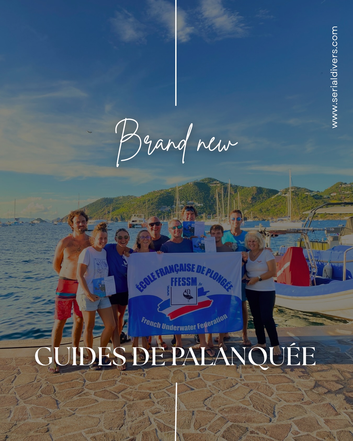 Clap de fin pour cette session N4. Les 4 élèves venant de St Barth et de Saint Martin ont donné le meilleur d’eux même dans le but de devenir guide de palanquée de la FFESSM. Examen chargé d’émotions, de fierté et parfois de déception. Merci de partager avec nous ces moments privilégiés. Si vous êtes intéressés par commencer cette fabuleuse aventure n’hésitez pas à nous contacter.