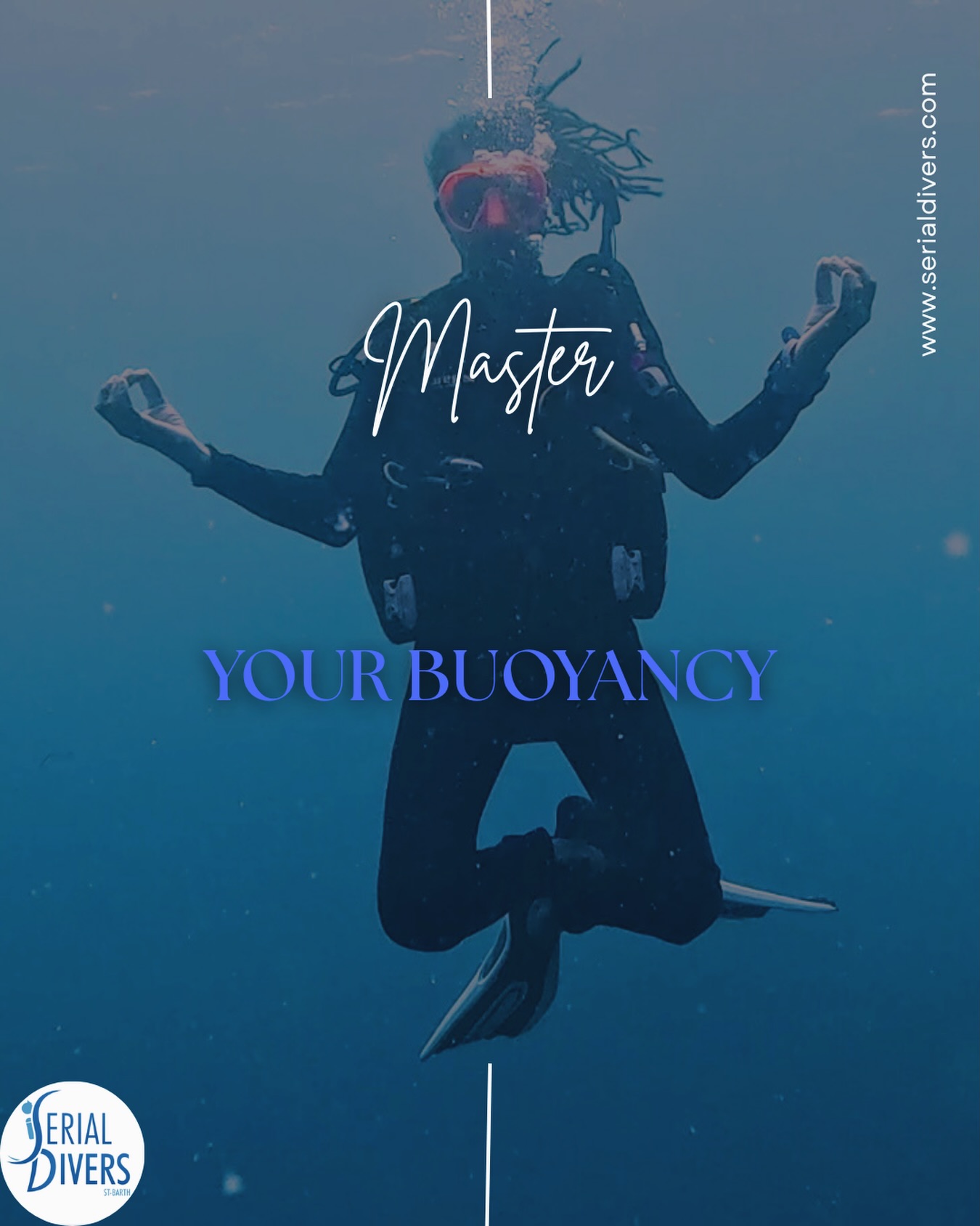 Découvrez la sensation de flotter sous l’eau avec @serial_divers