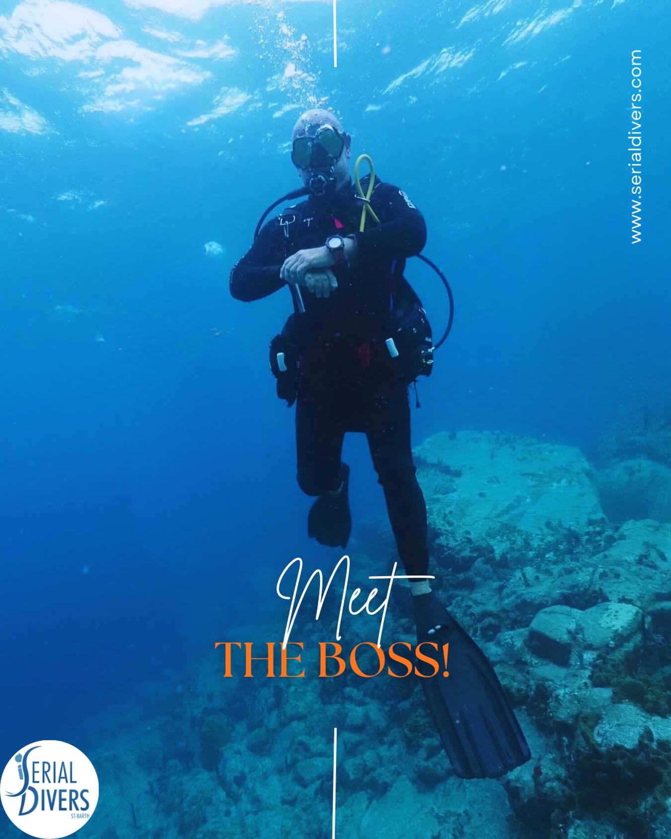 Emmanuel et Isabelle Badias vous invitent à découvrir le centre de plongée sous marine qu’ils ont mis tous leur cœur à construire au fil des années. Come dive with the boss, come dive with serial divers.