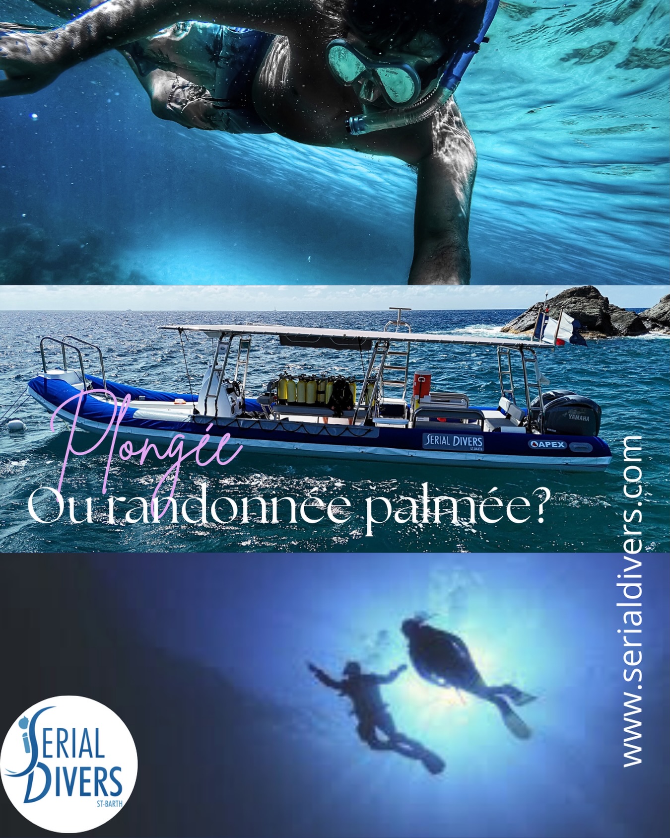 Qu’elles que soient vos envies, Serial Divers est là pour vous aider à les réaliser…